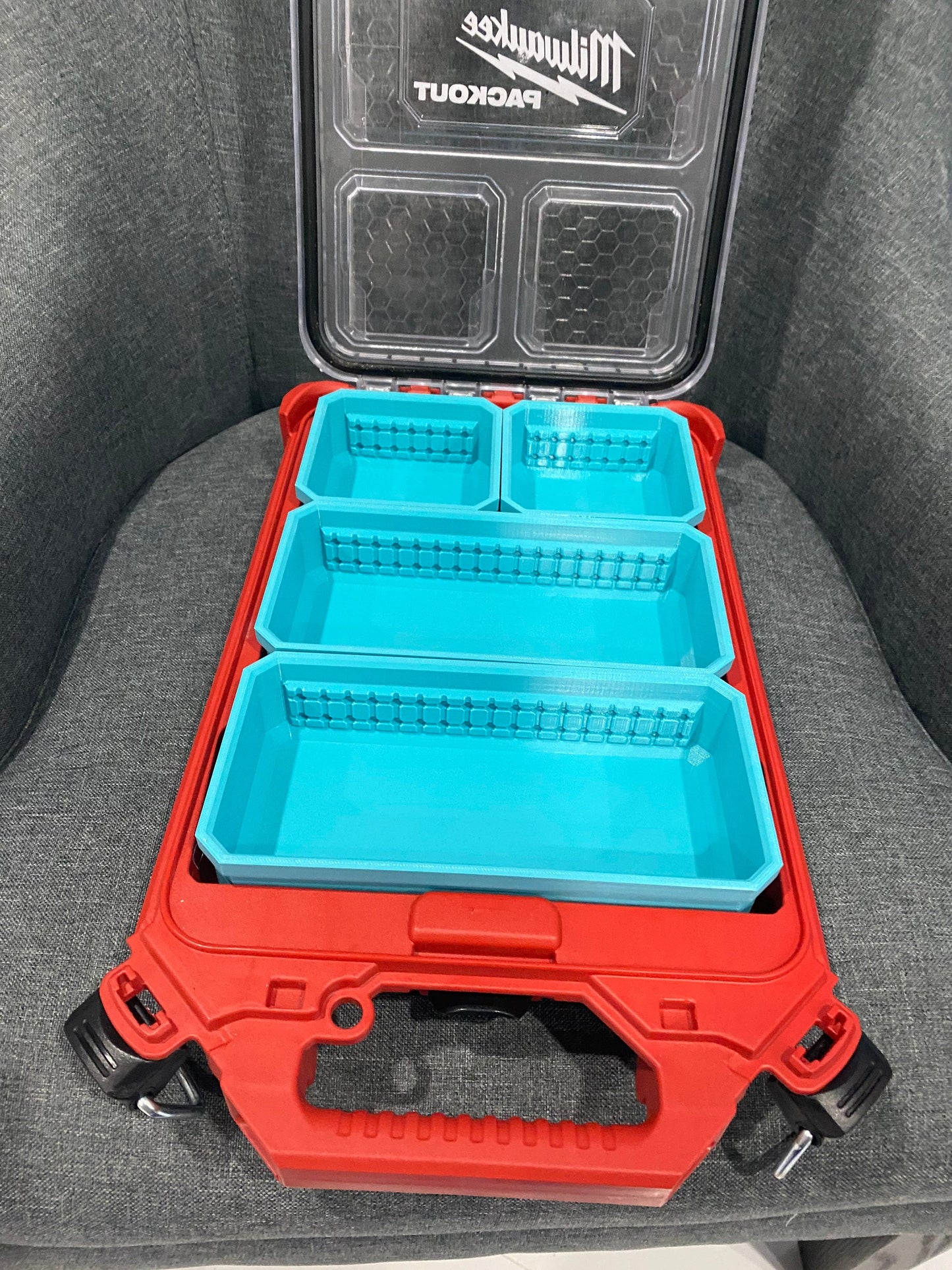 PETG Slim Milwaukee Packout Short Bin