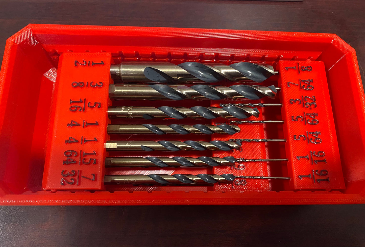 Packout Hammer Drill Bit holder 21 pc set.