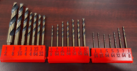 Packout Hammer Drill Bit holder 21 pc set.