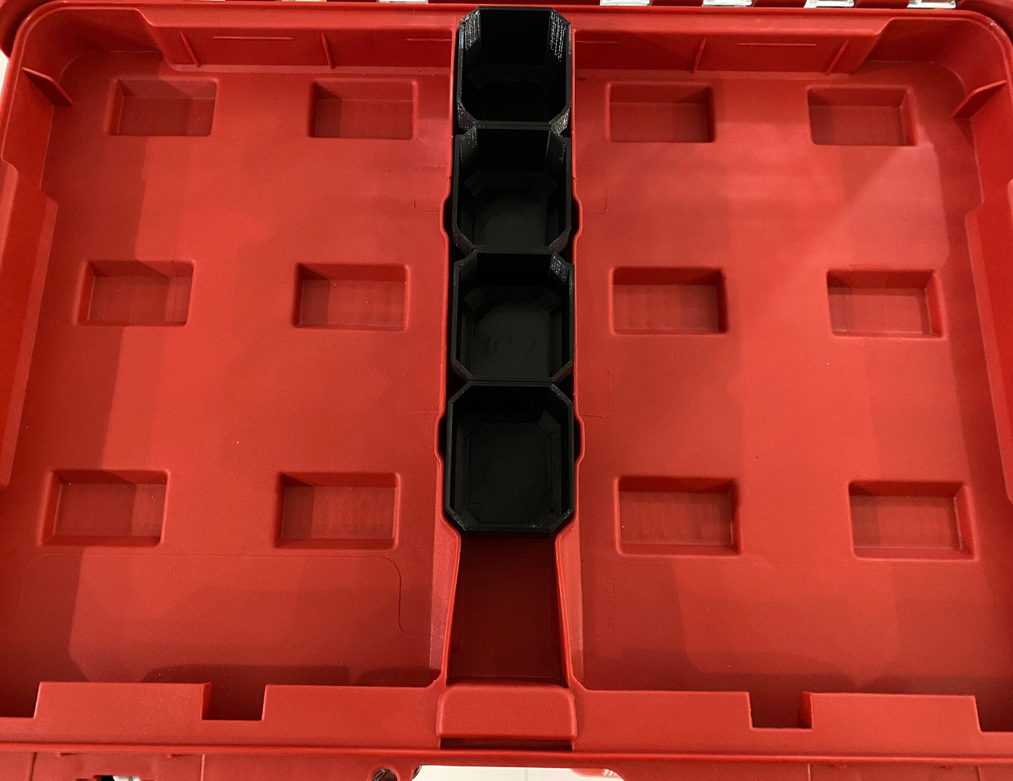 Slim Packout Middle Bins Organzier