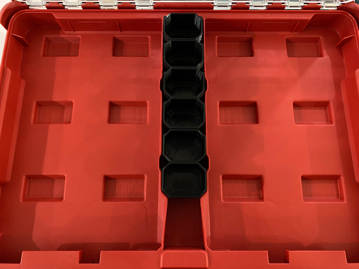 Slim Packout Middle Bins Organzier