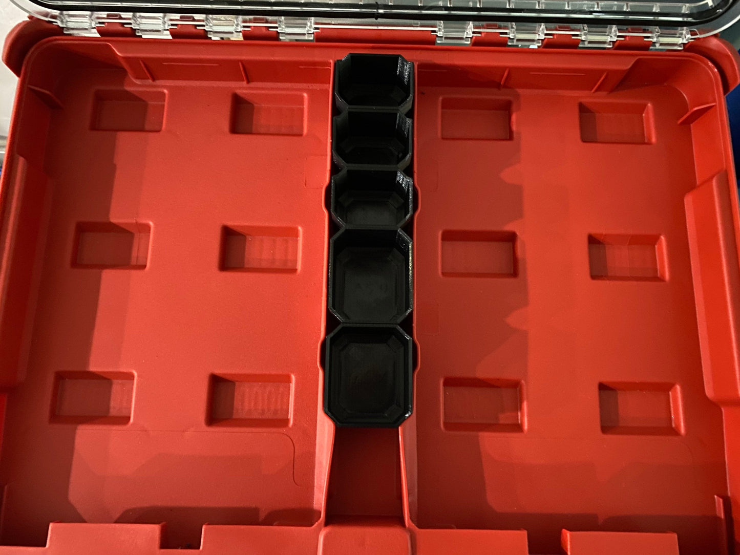 Slim Packout Middle Bins Organzier